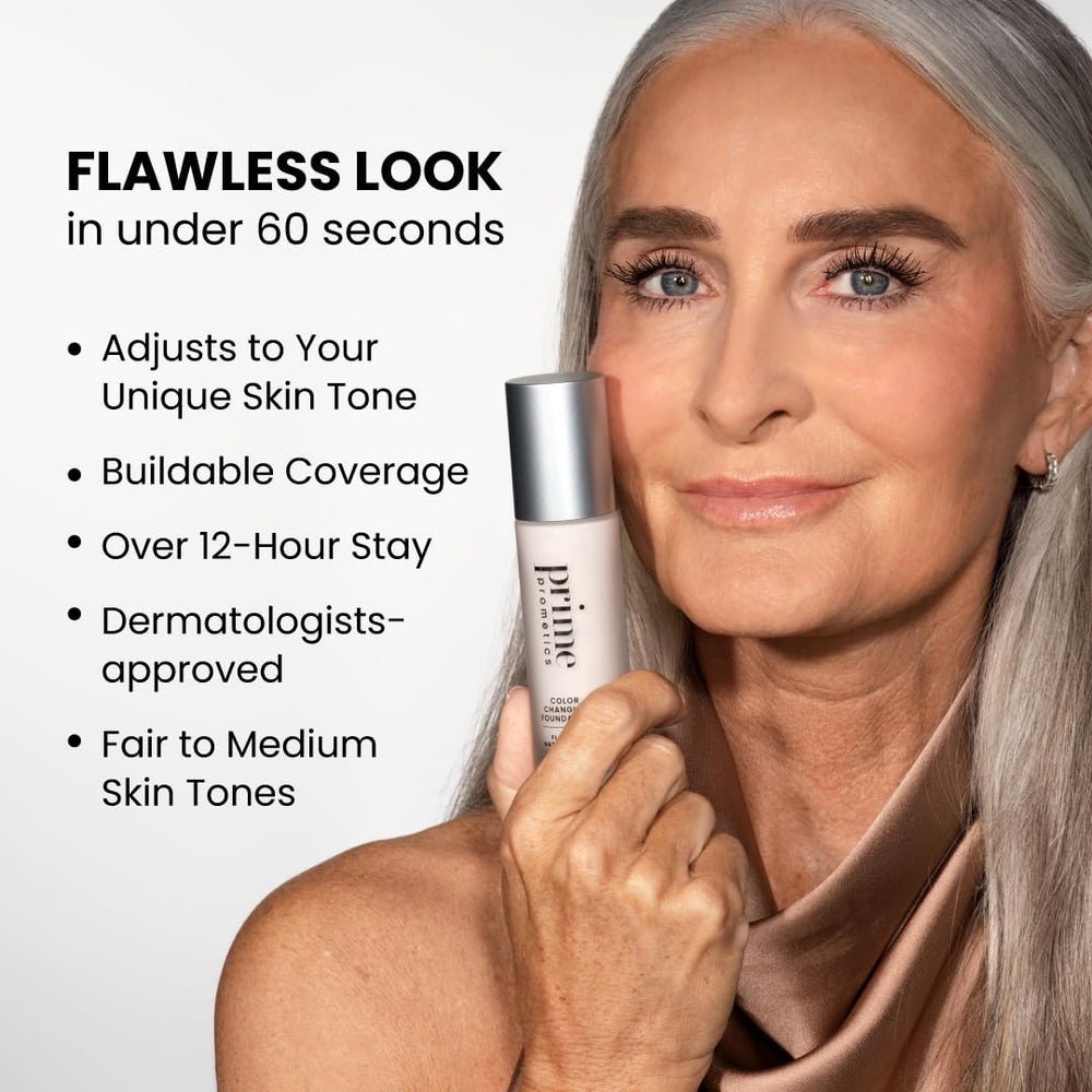 Prime Prometics hydration complex nourishes mature skin and soothes irritation-prone areas.
