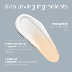 Prime Prometics natural dewy finish offers a lit-from-within glow.