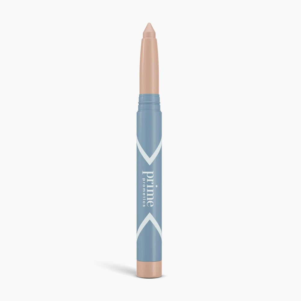 Prime Prometics PrimeEyes eyeshadow crease-free application for mature lids, long-wearing with light diffusion.