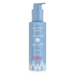 PrimePrometics PrimeHair Luster conditioner bottle promoting hydrated, glossy hair.