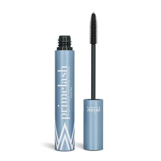 Prime Prometics PrimeLash Mascara wand delivers precise separation for clean, clump-free lashes.