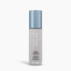 Prime Prometics self-adjusting shade foundation blends for a seamless skin match.