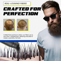 Prime Look Hair Building Fibers suit both men and women for versatile styling.
