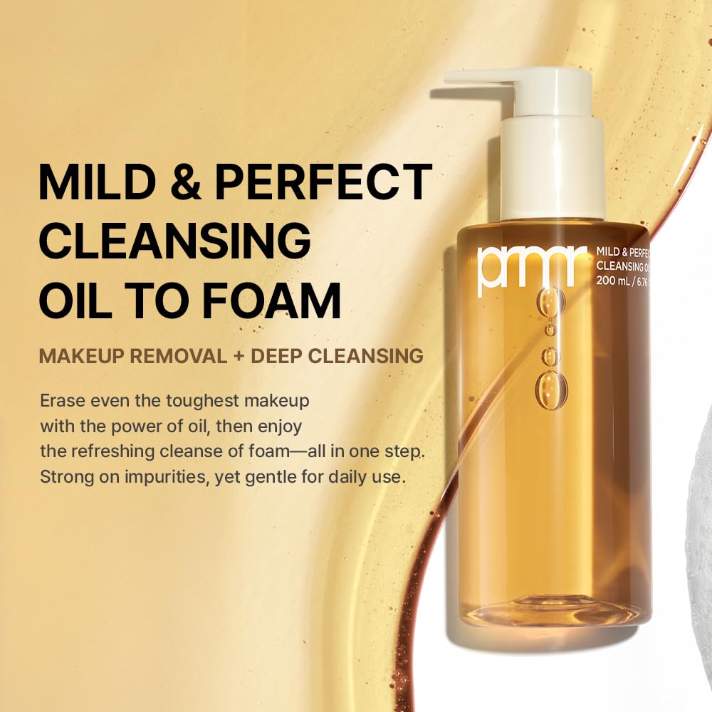 Primera PRMR foam texture close-up highlighting airy cleansing bubbles