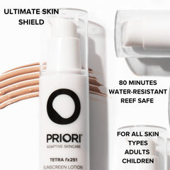 Tinted shade blends naturally for seamless skin tone