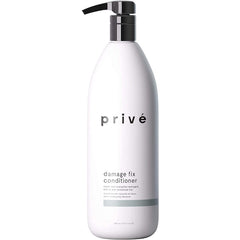 Prive Damage Fix Conditioner bottle front for nourishing repair.