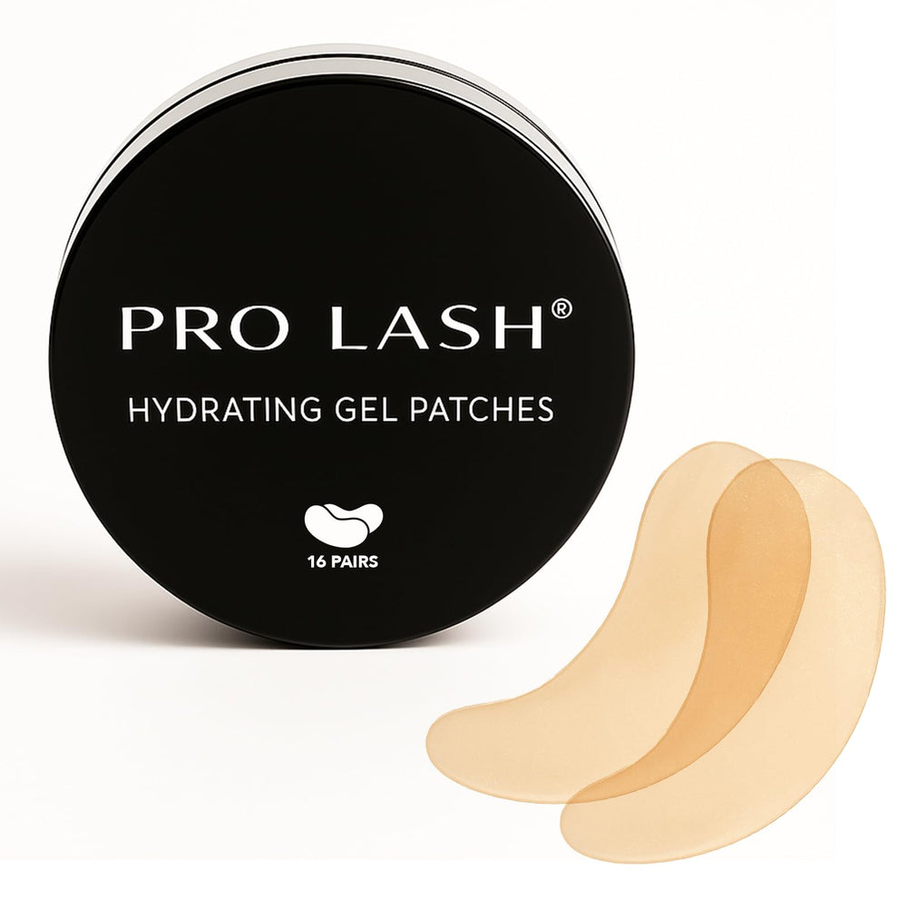 Pro Lash Hydrating Patches infused with hyaluronic acid for hydration and plumping.