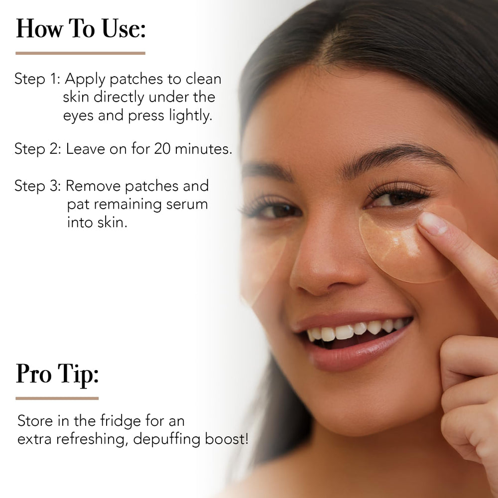 Pro Lash Hydrating Patches under-eye gel-coverage for smoother texture.