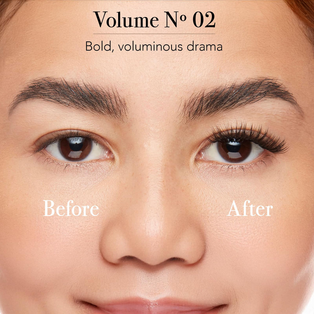 Pro Lash SoftWear seamless clusters blend with natural lashes for drama.