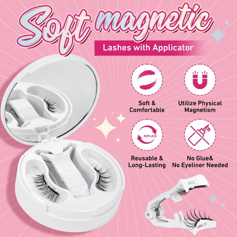 PRO LASHBEAUTY Frisky applicator included for glue-free lash placement