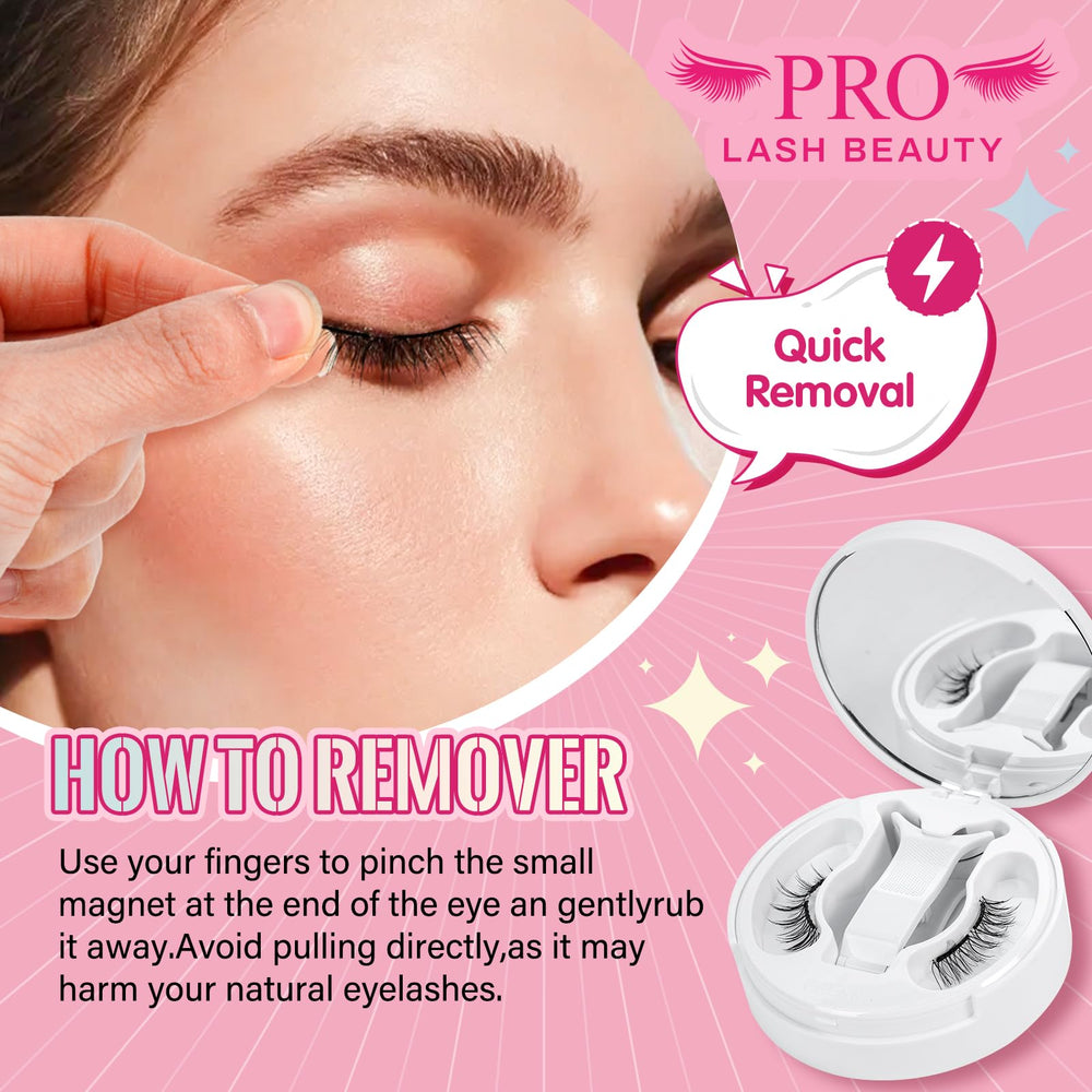 PRO LASHBEAUTY Frisky long-lasting hold with vegan, gentle formula