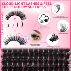 PRO LASHBEAUTY lash remover helps precise cleanup between applications.