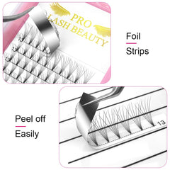 PRO LASHBEAUTY Premade Fans stable curl for natural looking lift