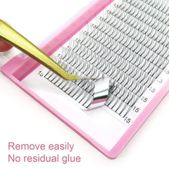 PRO LASHBEAUTY Premade Fans vegan materials for ethical choice.