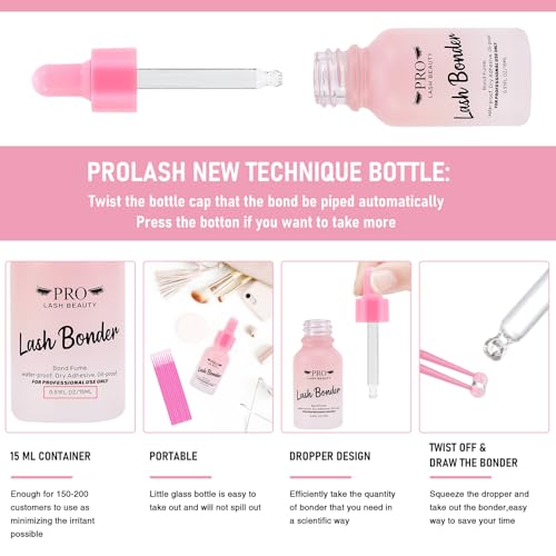 PRO LASHBEAUTY professional-use label helps technicians identify tools.