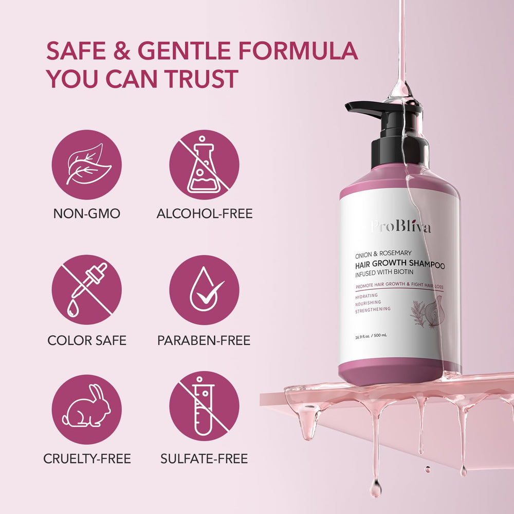 ProBliva Daily-use shampoo adds gentle shine and softness