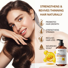 ProBliva Onion Conditioner bottle showcasing nourishing formula for smoother hair.