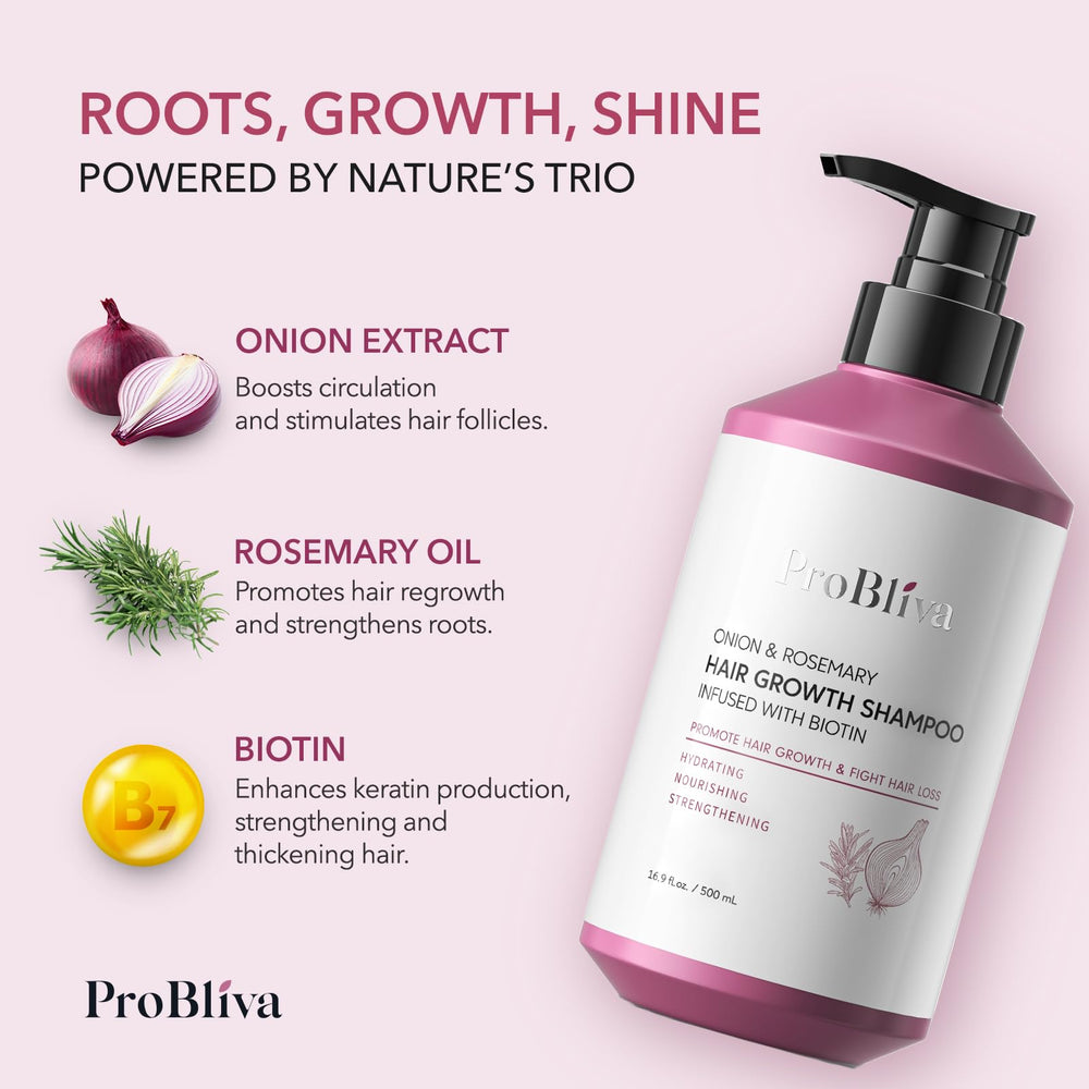 ProBliva Sulfate-free paraben-free formula suitable for sensitive scalps