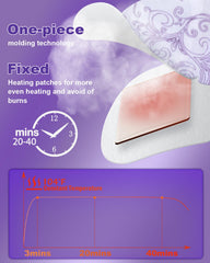 ProCIV ear-strap heat eye mask stays secure during wear.