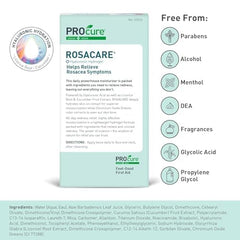 PROcure Rosacare CC Hydrogel dispensing action for easy, mess-free application