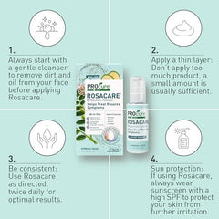 PROcure Rosacare CC Hydrogel with hyaluronic acid for lasting moisture