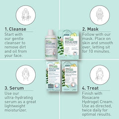 PROcure Rosacare Hydrogel quick-absorption on clean skin