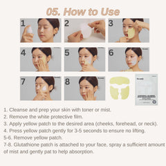 Produco DermaFi patch in a simple skincare routine for radiant skin.