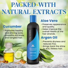 Professional Hair Labs Pro Series Conditioner hairpiece shine adds healthy-looking gloss and vitality.