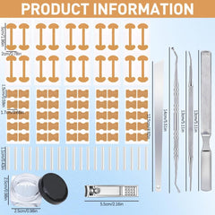 Professional Pedicure Tools easy-application guide demonstrates simple home use.