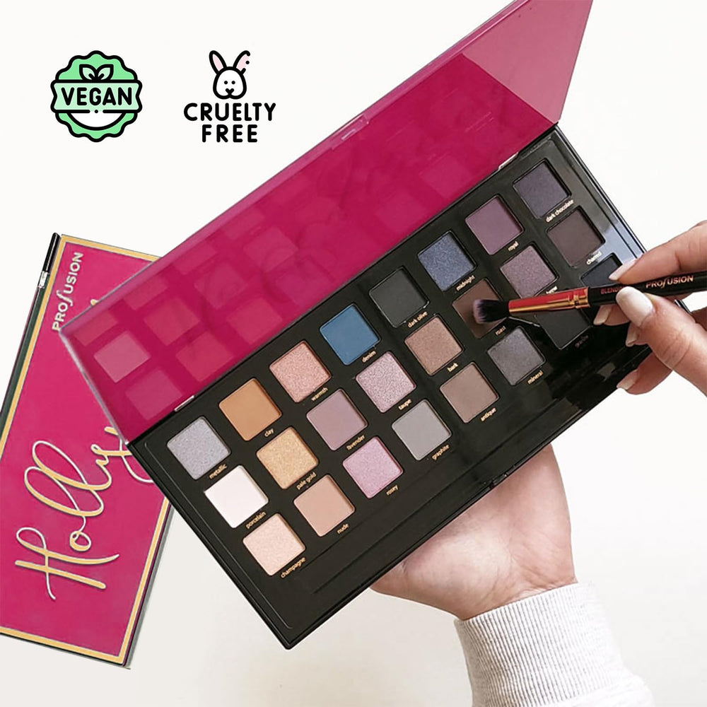 Profusion Hollywood Palette is vegan and cruelty-free for ethical beauty routines.