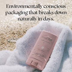 Project Reef SPF 50 stick uses sustainable packaging materials.
