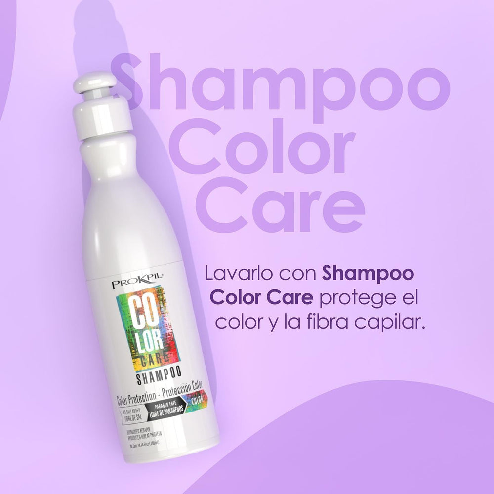 Prokpil Easy Styling and Manageability closeup showing smoother detangling.