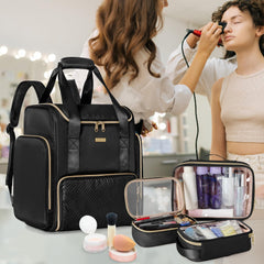 Prokva black patent design adds professional style