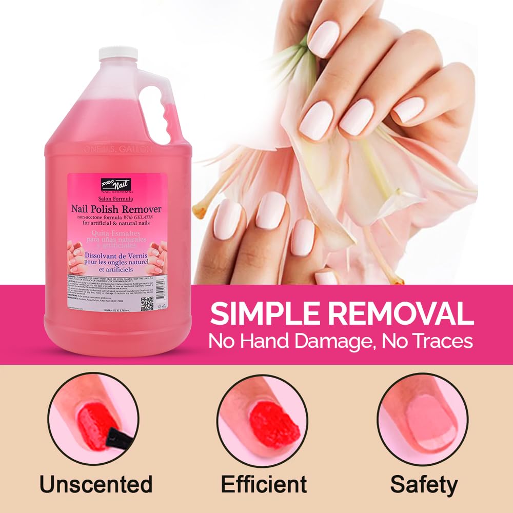 PRO NAIL remover demo setup illustrating a practical application process.
