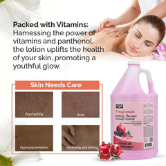 PRO NAIL Healing Therapy Lotion bottle highlighting USA made production.