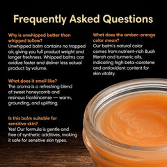 ProSeed Buah Merah and turmeric balm emphasizing antioxidant-rich nourishment.