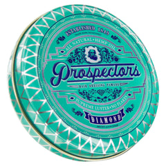 PROSPECTORS Diamond Hair Pomade tin close-up with creamy texture and natural shine.