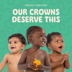 PROUDLY Moisturizing Baby Conditioner brand-heritage visual highlights commitment to babies of color.