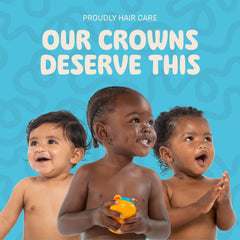 Close-up of PROUDLY Shampoo label emphasizing plant-based care