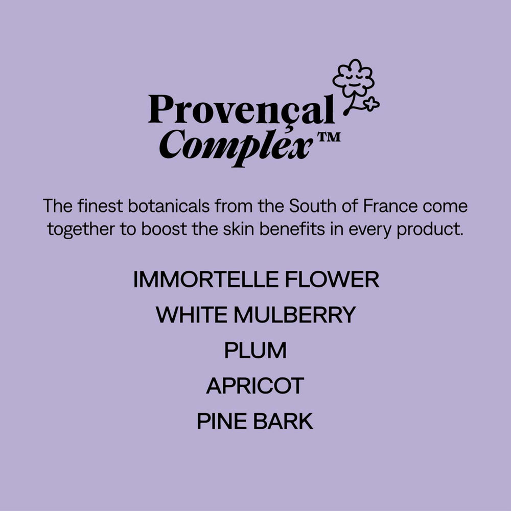 Provence Beauty Bleu Cloud jar with botanicals showcases premium Provencal ingredients