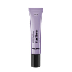 Provence Beauty Soft Bisous lip balm tube closeup showing hydrating formula.