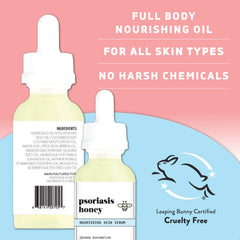 Cooling tea tree oil in Psoriasis Honey soothes itchy skin