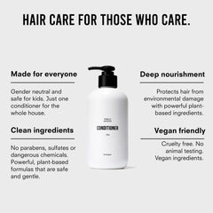 Public Goods conditioner natural ingredients close-up reveals essential oils blend.