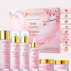 Pulkrify Cherry Blossom Cleanser bottle for gentle daily cleansing