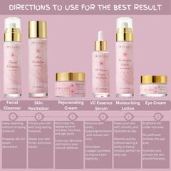 Pulkrify Cherry Blossom Eye Cream tube reduces dryness around eyes