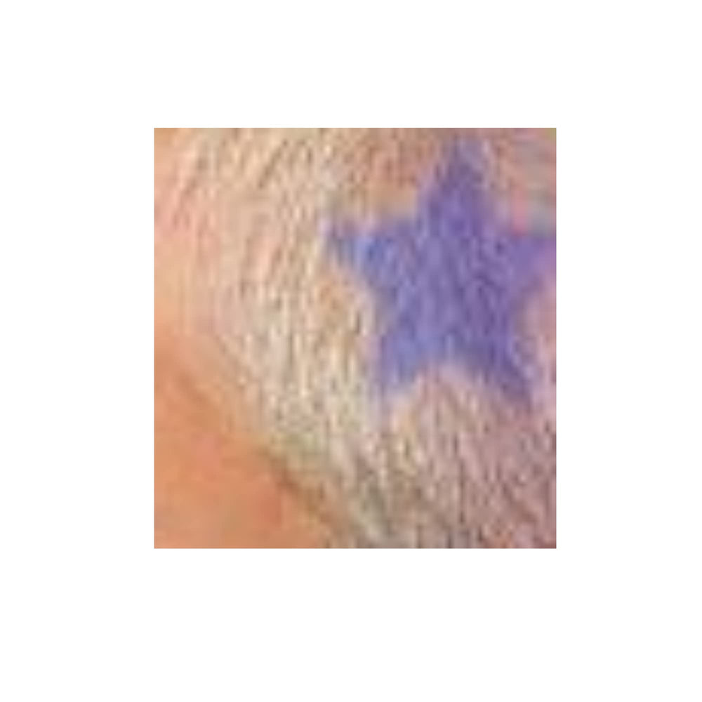 Cosmic Daze color swatch; vivid shade on hair fibers suggests long-lasting vibrancy