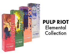 Pulp Riot Sandstorm color swatches, bright options for creative looks