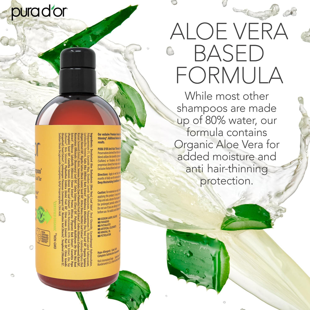 Scalp application scene suggests soothing relief for itching.
