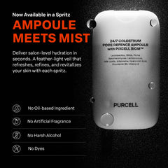 Purcell pore-soften effect delivering a subtle, lasting glow