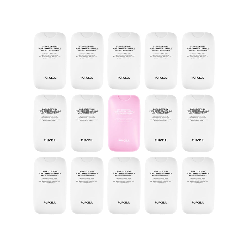 PURCELL 24/7 Colostrum Ampoule Mist pink bottle ideal for 24/7 use on skin